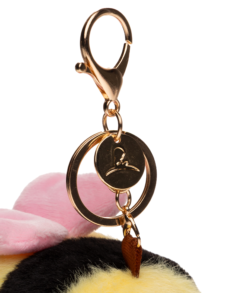 Primary image Bumble Bee Bag Charm - Inspired by St. Jude Patient Ty